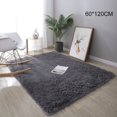 thumbnail image 2 of Washable Fluffy Area Rug Rectangular Anti-Slip Artificial Soft Plush Shag Carpet Home Bedroom Living Room Fluffy Rectangular Anti-Slip Artificial Soft Washable Fluffy Rectangular  Light P, 2 of 8