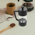 thumbnail image 1 of OUNONA Frothing Cup Coffee Strainer Coffee Maker Black For Home Users 1Pack, 1 of 8