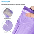 thumbnail image 4 of Uxcell Small Trash Bags Garbage Waste Basket Liners for Kitchen Office Bathroom Purple, 4 of 5