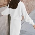 thumbnail image 4 of Ensemble Jupe Chandail 2 Pcs pour Femmes - Polyester, Col Montant, Manches Longues - P-TTG, 4 of 4