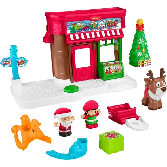 Toy Set Fisher-Price Little People Christmas Wonderland 1+Y