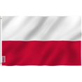 thumbnail image 1 of ANLEY Fly Breeze Drapeau de la Pologne 3 X 5 Pieds - Drapeaux de la République de Pologne en Polyester, 1 of 5