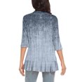 thumbnail image 4 of TIMIFIS Women's Casual Long Sleeve Open Front Lightweight Drape Cardigans-Blue-7-LFall, 4 of 6