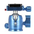 thumbnail image 3 of Sirui B-00 Aluminum Mini Ball Head with TY-C10 Plate, 11 lb Capacity, Blue, 3 of 4