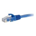 thumbnail image 2 of C2G 15ft Cat6a Snagless Unshielded (UTP) Ethernet Cable - Cat6a Network Patch Cable - Blue - Patch cable - RJ-45 (M) to RJ-45 (M) - 15 ft - UTP - CAT 6a - molded, snagless - blue, 2 of 3