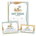 thumbnail image 4 of Inkdotpot Set Of 30Jungle Animals Baby Shower Invitations-Diaper Raffle Tickets And Baby Shower Book Request Cards Gender Neutral Invites Its A Boy Its A Girl, 4 of 8