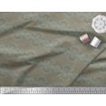 thumbnail image 3 of Soimoi Poly Georgette Fabric Floral Mandala Fabric Prints By Yard 52 Inch Wide, 3 of 3