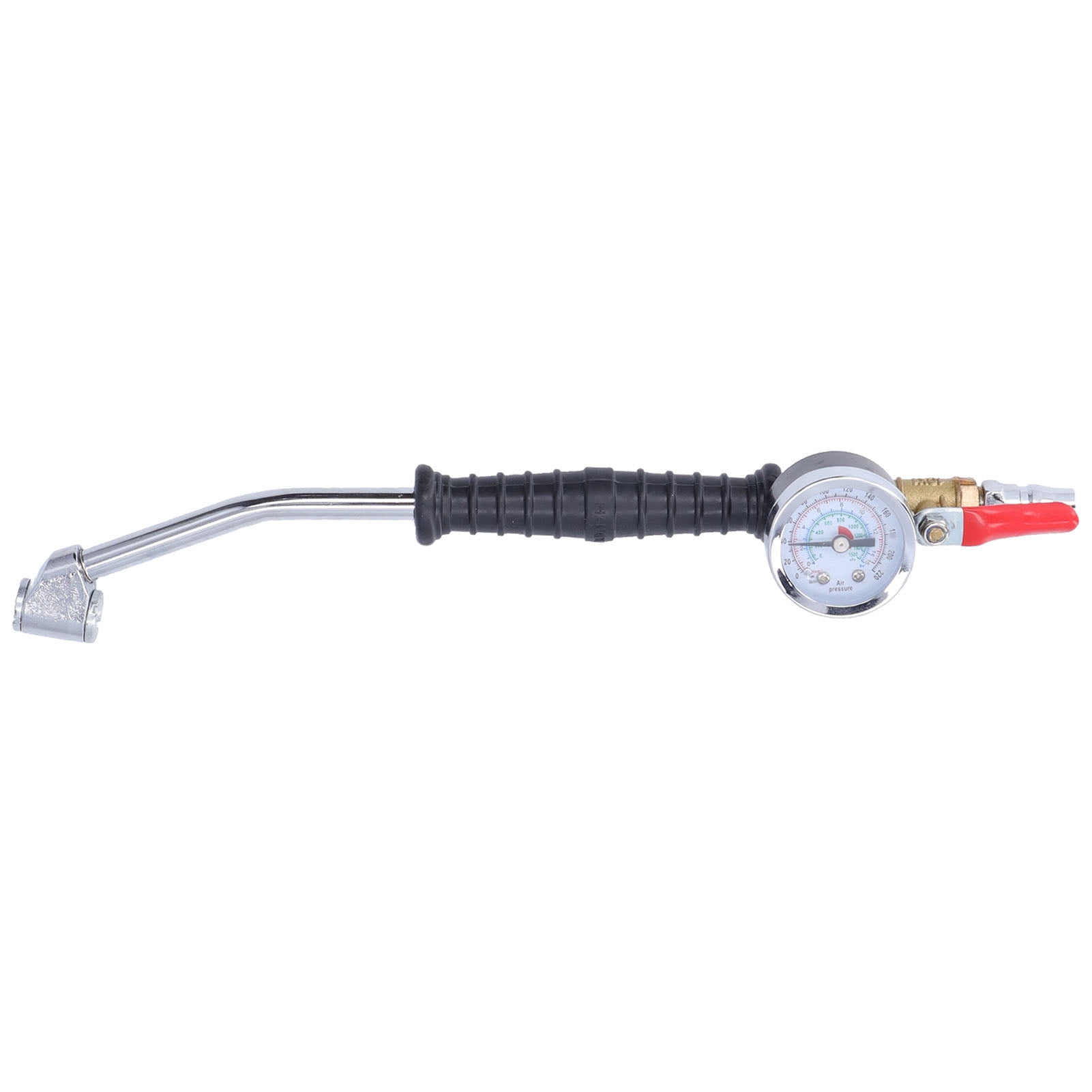 Loewten Tire Inflator Head,Tire Inflator With Pressure Gauge Head Nozzle Accessory Replacement For Maintenance,Tire Inflator With Pressure Gauge