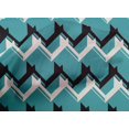 thumbnail image 4 of oneOone Coton Popeline Tissu Imprimé Géométrique Chevron 1 Yard 42 Inch Wide, 4 of 4