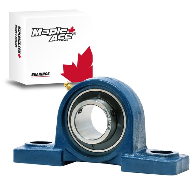 MAPLE ACE UCP209 Roulement à Bloc d'Oreiller de 45 mm d'Alésage, 2 Boulons, Plein
