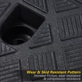 thumbnail image 4 of Plastic Ramp Plastic Threshold Ramp Portable Practical Lightweight Outdoor Ramp, 4 of 5