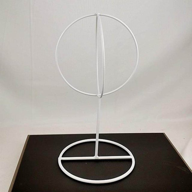 Ball Hat Stand Hat Rack Wig Holder Storage Display display Hat Stand Metal White