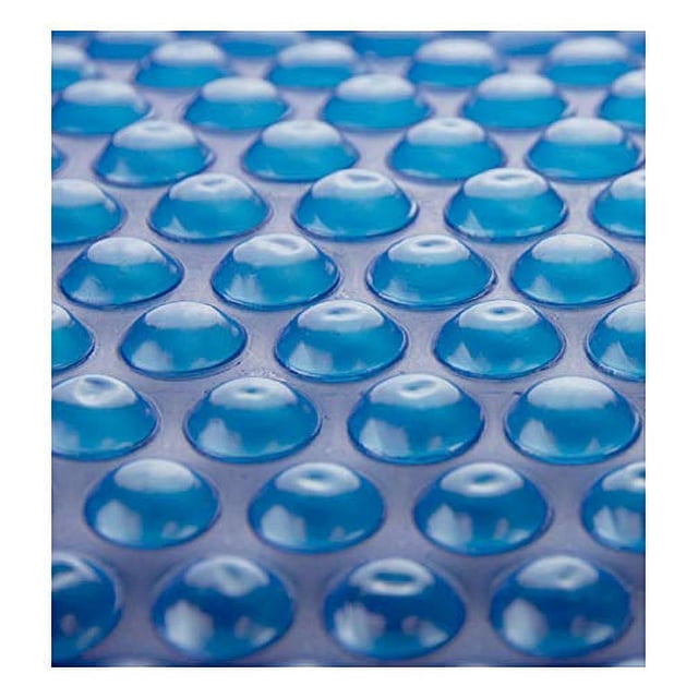 Sun2Solar Bleu Couverture Solaire Ronde de 18 Pieds à Rétention de Chaleur / Série 1600 avec Ensemble de 6 Oeillets Robustes / pour Piscines Rondes Creusées et hors Terre / Placer Tête-de-Bulle