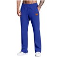 thumbnail image 1 of BLCHUNen Mens Sweatpants Fleece Drawstring Elastic Waist Straight Leg Athletic Gym Running Sports Workout Pants, 1 of 5