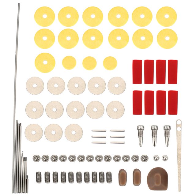 kits d'Outils d'Entretien de Flûte, Kit de Réparation Pratique DIY Pièces d'Instruments de Musique Accessoires pour Flûte, Adapté aux Amateurs de Flûte