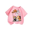 thumbnail image 4 of FhsagQ The 7th Of July Enfants Filles Mignonne Imprimé Graphique Col Rond Manches Courtes Tee Été Décontracté T-Shirt Petites Filles The 7th Of July T-Shirts 3T Pâques Petites Filles Chandails Taille 10 Pâques 7-8 Ans, 4 of 4