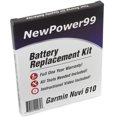 thumbnail image 1 of Garmin Nuvi 610 Battery Replacement Kit with Tools, Video Instructions, Extended Life Battery and Full One Year Warranty, 1 of 3