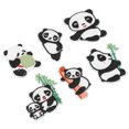 thumbnail image 3 of Patch de Broderie Panda, Différents Styles de Vêtements de Panda Patchs pour Chaussure, 3 of 8
