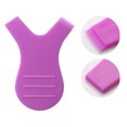 thumbnail image 3 of 10pcs/bag Eyelash Brushes Plastic Eyelash Comb Portable Makeup Eyelash Lifting Perm Comb Y Shape Portable Makeup Tools, Purple Red, 3 of 8