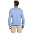 thumbnail image 4 of Hanes Chandail à Col Rond pour Adulte en Coton Ultime, TG, Bleu Pâle, 4 of 4