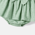 thumbnail image 4 of PatPat Family Matching Button Half Placket Ruched Tank Dresses and Colorblock Polo Neck T-shirts Sets, 4 of 4