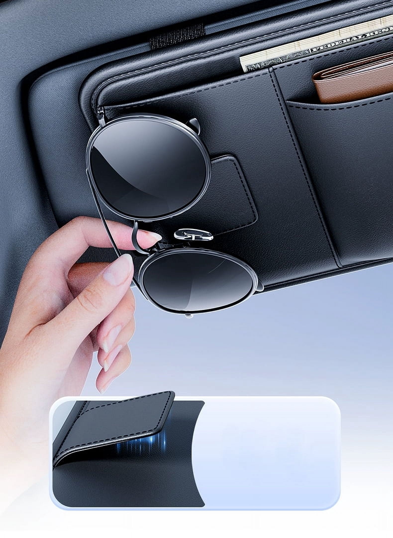 Organisateur de rangement pour pare-soleil Auto Drive
