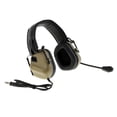 thumbnail image 2 of Casque de Chasse Pliable Rembourré Doux pour Communication Électronique, Beige, 2 of 8