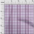 thumbnail image 2 of oneOone Viscose Chiffon Dusty Purple Fabric Check Fabric For Sewing Printed Craft Fabric By The Yard 42 Inch Wide, 2 of 4
