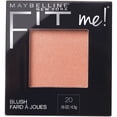 thumbnail image 1 of Maybelline New York Fit Me Blush, Lightweight, Blendable, Creamy and Natural, Long-lasting All-Day Face Smoothing Makeup Colour,, mauve ,4.5 g, 1 of 6