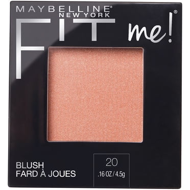 Maybelline New York Fit Me Blush, Lightweight, Blendable, Creamy and Natural, Long-lasting All-Day Face Smoothing Makeup Colour,, mauve ,4.5 g