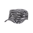 thumbnail image 1 of Top Headwear Womens Print Adjustable Cadet Cap - Zebra - Studded Cross, 1 of 2
