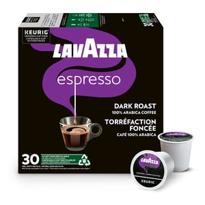 Lavazza Espresso, Roast foncé, Poêles à café K-Cup, 30 gousses