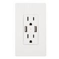 thumbnail image 3 of USB Wall Outlet USB Wall Charger US Wall Socket Charger US Wall Socket Electrical Outlet Panel For Home Office, 3 of 8