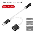 thumbnail image 4 of Chmadoxn Type-c To Type-C+3.5mm Audio Adapter Headset Charging Two-in-one Adapter Audio Cable, 4 of 7