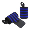 thumbnail image 2 of Czzoypi Weight Lifting Wrist Straps, Adjustable Gym Wrist Support Straps With Thumb Loop, Fitness Wrist Wraps For Weightlifting Boxing Tennis Strength Training Protection, Blue, 2 of 6
