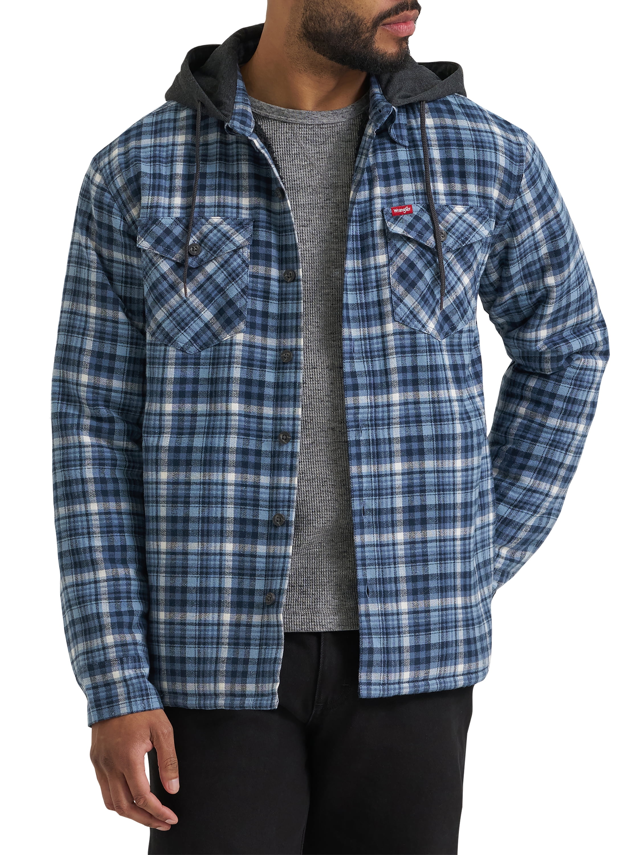 WRG HOODED SHIRT JKT