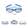 thumbnail image 2 of High-Definition -Fog Swimming Goggles with Large Electroplated Frame for Adults and Competitive Swimmers, 2 of 6