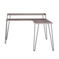 thumbnail image 4 of Ameriwood Home Haven L Desk with Riser, Black Oak, 4 of 9