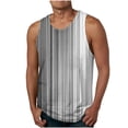 thumbnail image 1 of Birdeem Débardeurs d'Été pour Hommes Mode Décontractée Gilet Ample Imprimé Sport Col Rond Débardeurs d'Été, 1 of 4