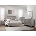 thumbnail image 2 of Topline Home Furnishing Rustic Grey Nightstand, 2 of 5