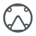 thumbnail image 2 of BTOER 3 In 1 Paper Pad Clip Steel Sheet Air Compressor Cylinder Head Base Valve Plate Sealing Gasket Washers Tool Parts, 2 of 9