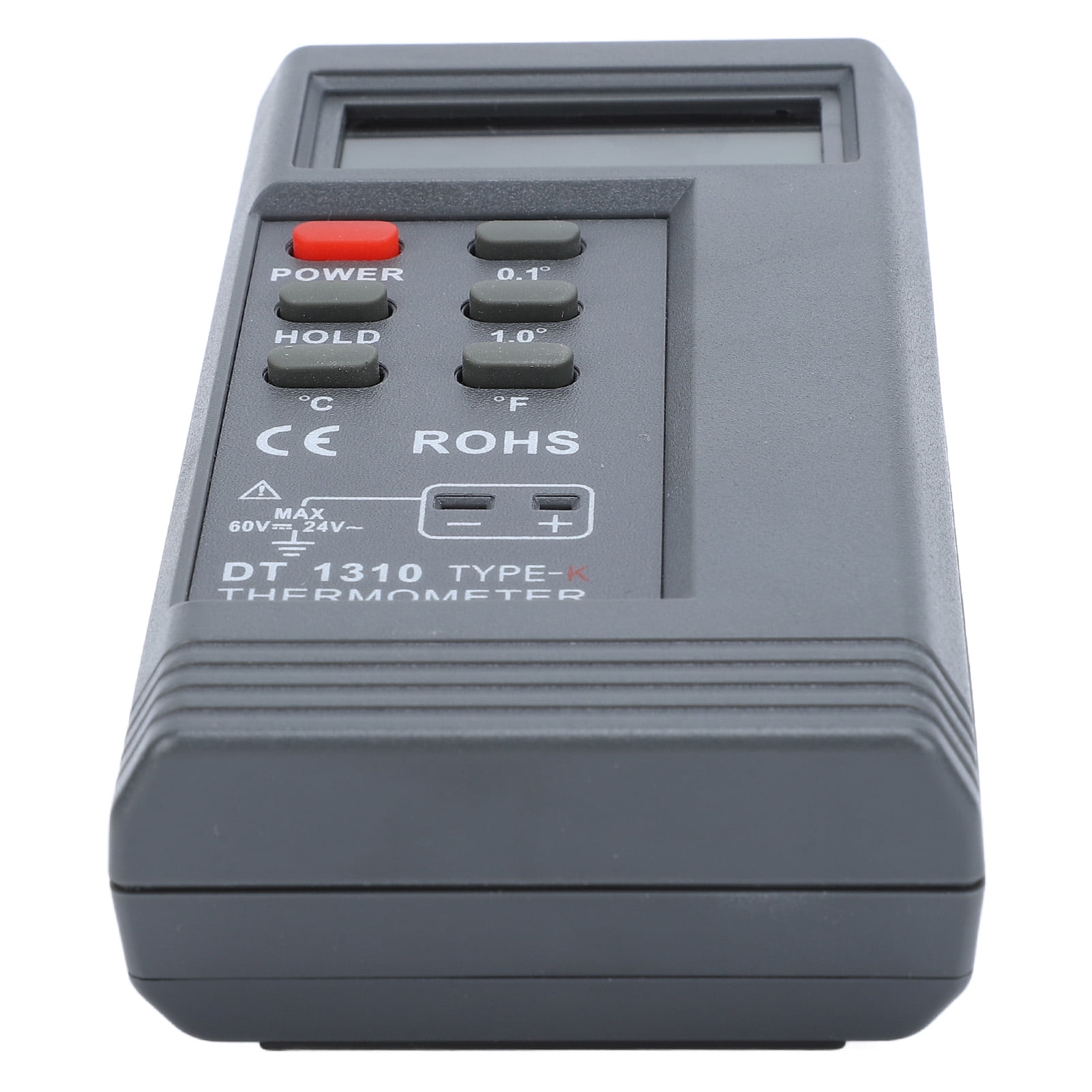 K Type Temperature Meter, Automatic Low Battery Detection Thermocouple Temperature Meter LCD Display  for Industrial Use