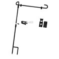 thumbnail image 2 of GROWTH TANK Garden Flag Stand Banner Stand with Spring Stoppers Detachable Flag Pole Outside, 2 of 9