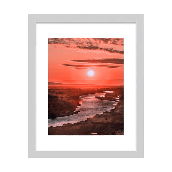 White Pvc Photo Frame Transparent Picture Frame For Wall And Table Use Decorative Painting Pvc Material White Color Photo Frame
