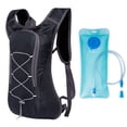 thumbnail image 1 of Sac à Dos de Vélo Respirant Ultraléger Sport de Plein Air Cyclisme Camping Randonnée Course Sac d'Hydratation avec avec Vessie d'Eau 2 L, 1 of 8