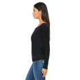 thumbnail image 2 of Bella + Canvas T-Shirt à Manches Longues Épaules Dénudées pour Femmes, 2 of 3
