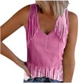 thumbnail image 1 of Plebaso Womens Print Tank Tops Ribbed Sleeveless Casual Tops Button up V Neck Slim Knit Tees for Women, 1 of 5