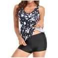 thumbnail image 1 of Maillots de Bain Deux Pièces pour Femmes Contrôle du Ventre Maillots de Bain Deux Pièces pour Femmes Contrôle du Ventre Maillot de Bain Tankini Tenue de Plage Robe de Bain Tankini Maillots de Bain pour Femmes Contrôle du Ventre, 1 of 7
