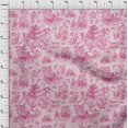 thumbnail image 4 of oneOone Georgette Viscose Pink Fabric Asian Japanese Pattern Sewing Craft Projects Fabric Prints By Yard 42 Inch Wide, 4 of 4