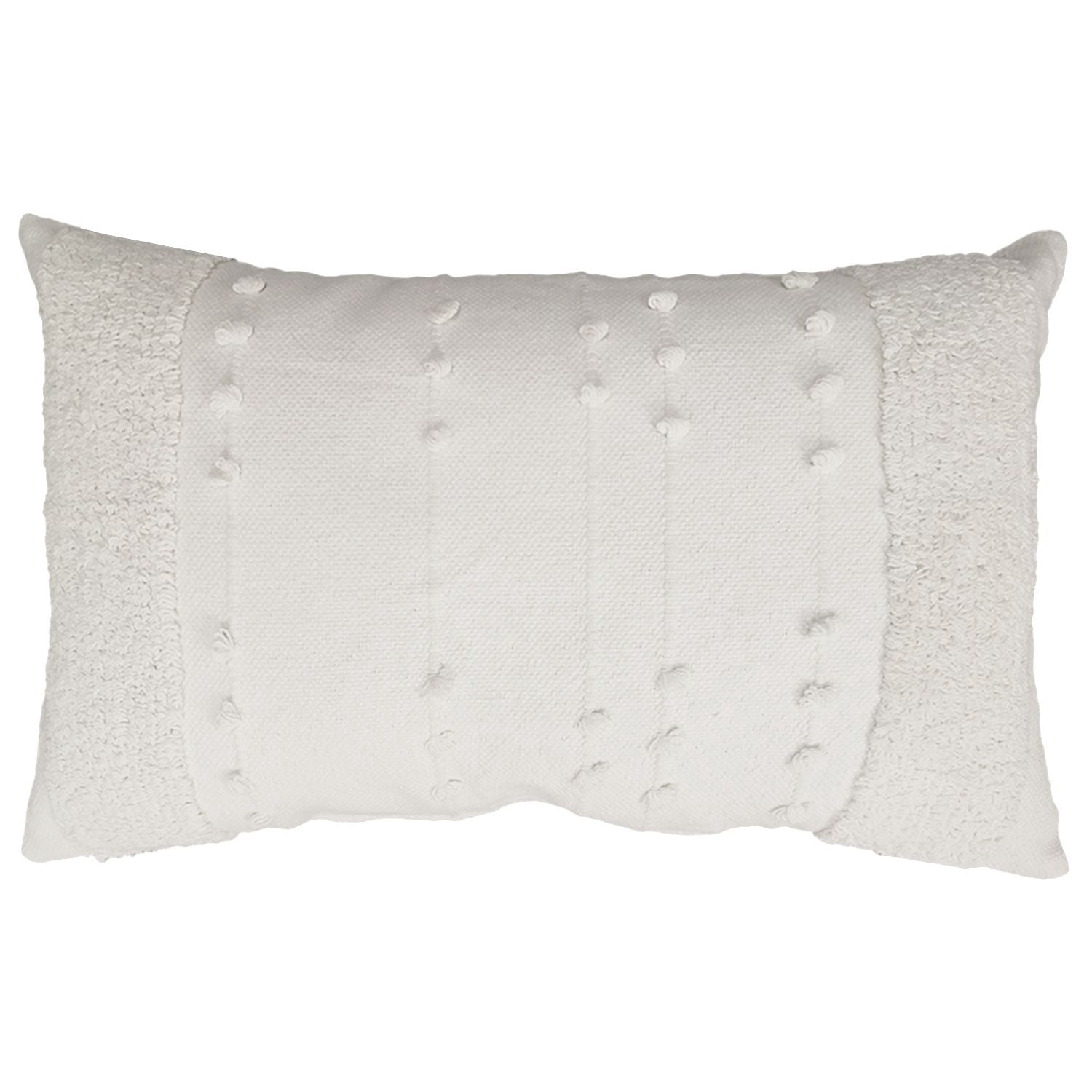 Coussin décoratif Mainstays, 13 x 20 po, blanc